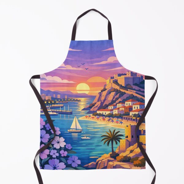 Item preview, Alicante Spain Sunset Travel Poster designed and sold by MatthewHeights.