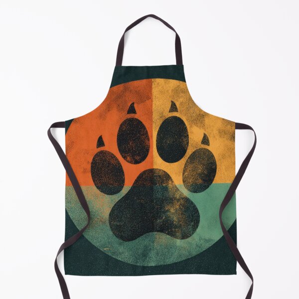 Item preview, Symbol shows paw print with colors designed and sold by anytka.