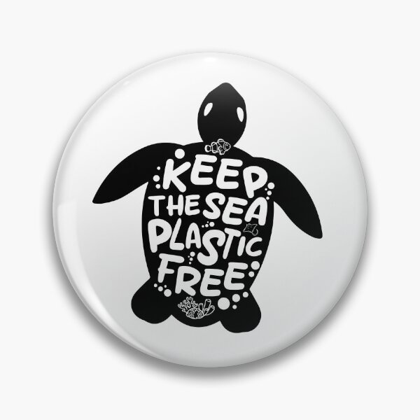 Item preview, Keep the sea plastic-free designed and sold by Wolagno.