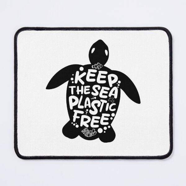 Item preview, Keep the sea plastic-free designed and sold by Wolagno.