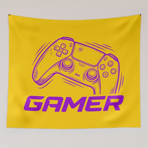 Item preview, GAMER - #FFCC00 designed and sold by Marlon Oseguera.