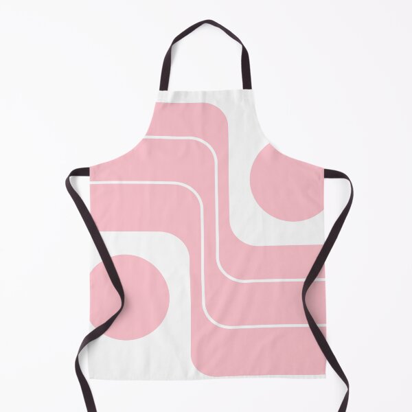 Item preview, Retro Geometric Stripes 231 Pink and White designed and sold by tonymagnerart.
