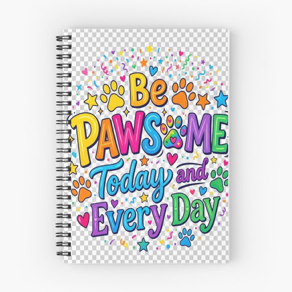 Item preview, Be Pawsome Today and Every Day designed and sold by KIPDesignsCo.