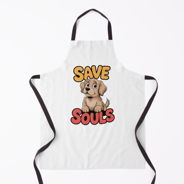 Item preview, Cute Dog Save Souls – Funny Puppy Humor Design designed and sold by Taans-Creation.