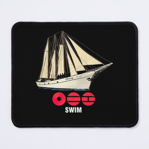 Item preview, Arirang Swim Sailing Vintage Nautical Aesthetic Keep Swimming Classic T-Shirt designed and sold by STAATI.