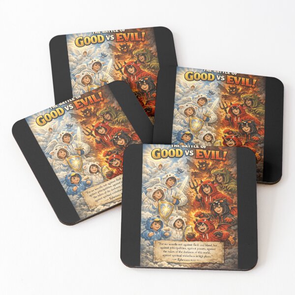 Item preview, The Battle of Good vs Evil designed and sold by KumanekoStyles.