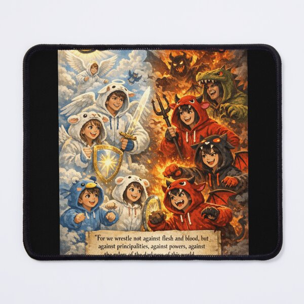 Item preview, The Battle of Good vs Evil designed and sold by KumanekoStyles.