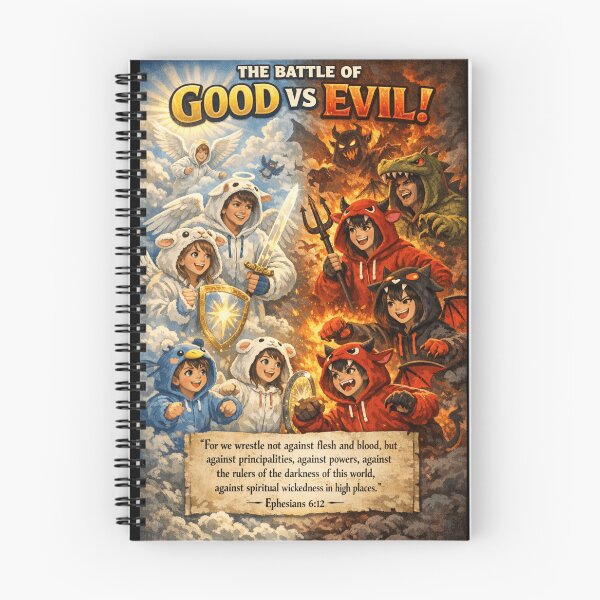 Item preview, The Battle of Good vs Evil designed and sold by KumanekoStyles.