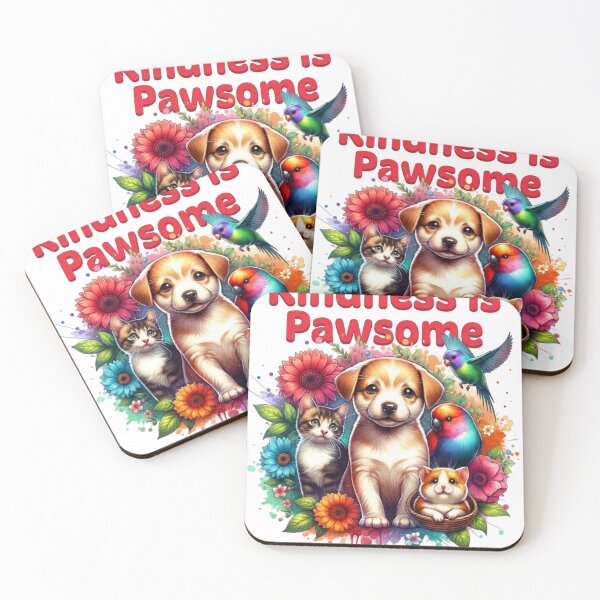 Item preview, Kindness Is Pawsome Pet Lover Gift designed and sold by KIPDesignsCo.