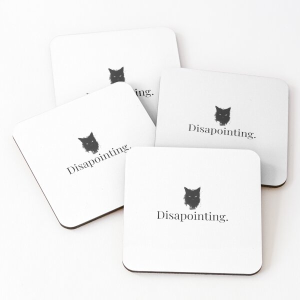 Item preview, “Disappointing Cat – Minimalist Aesthetic Funny Cat Design” designed and sold by Refinedpaws.