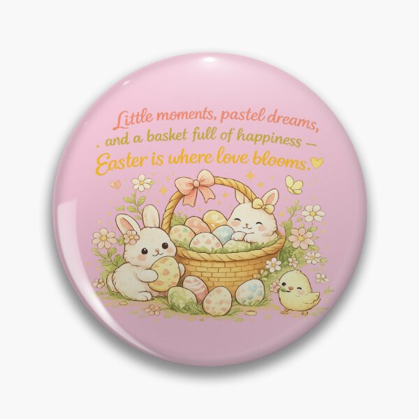 Item preview, Easter Love Blooms – Cute Bunny Pastel Aesthetic Quote | Cozy Spring Easter Gift designed and sold by warlistop.