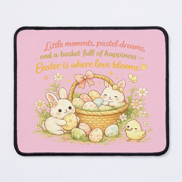 Item preview, Easter Love Blooms – Cute Bunny Pastel Aesthetic Quote | Cozy Spring Easter Gift designed and sold by warlistop.