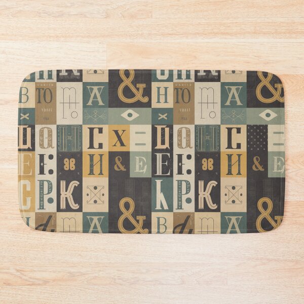 Item preview, Vintage Typography Seamless Pattern – Retro Letters & Ampersands designed and sold by Midnight Veil Designs.