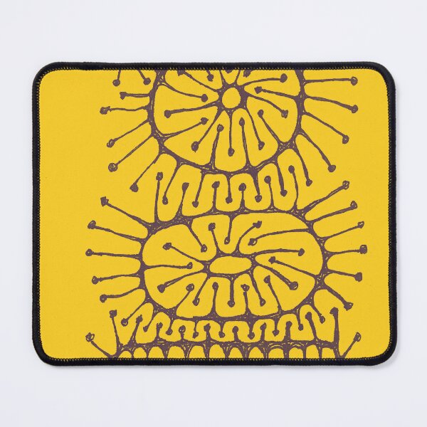 Item preview, RESONANCE YELLOW AND BLACK designed and sold by KolbStudios.