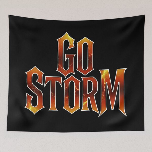 Item preview, Go Storm Lightning Thunderstorm Weather Nature Powerful Electric Voltage Bolt Design designed and sold by Serene woods.