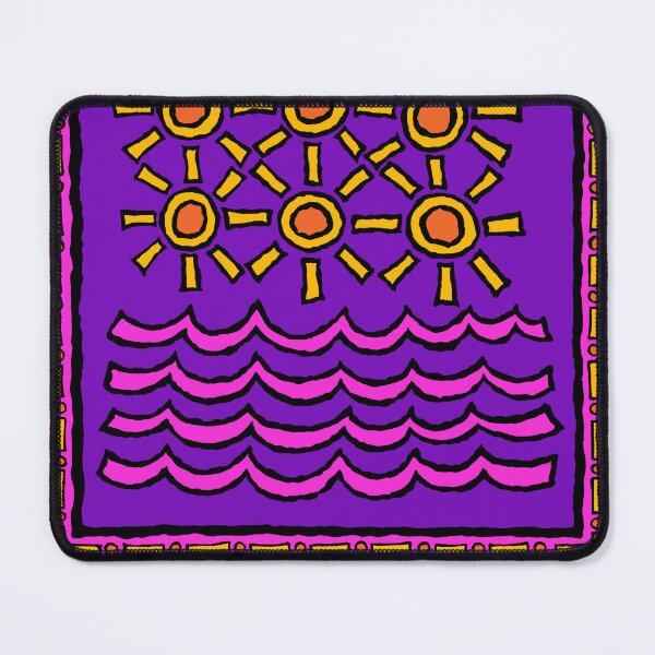 Artikelvorschau, SunSurf.Life – Retro-Strandkunst: Sonnenuntergang am Strand entworfen und verkauft von SunSurf.Life.