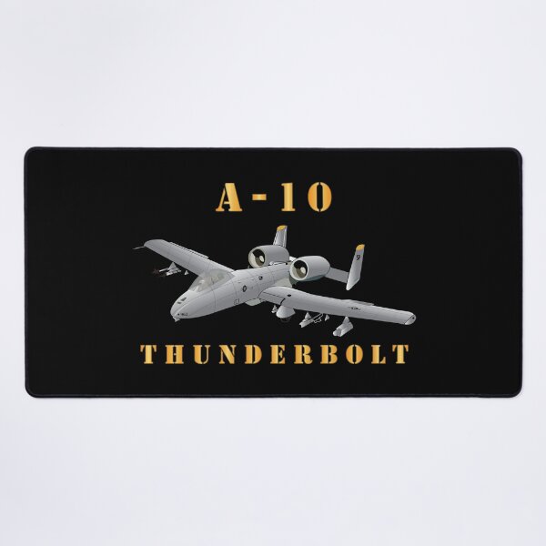 Item preview, Aircraft - A-10 Thunderbolt w Flat Txt X 300 designed and sold by Military Insignia Products.