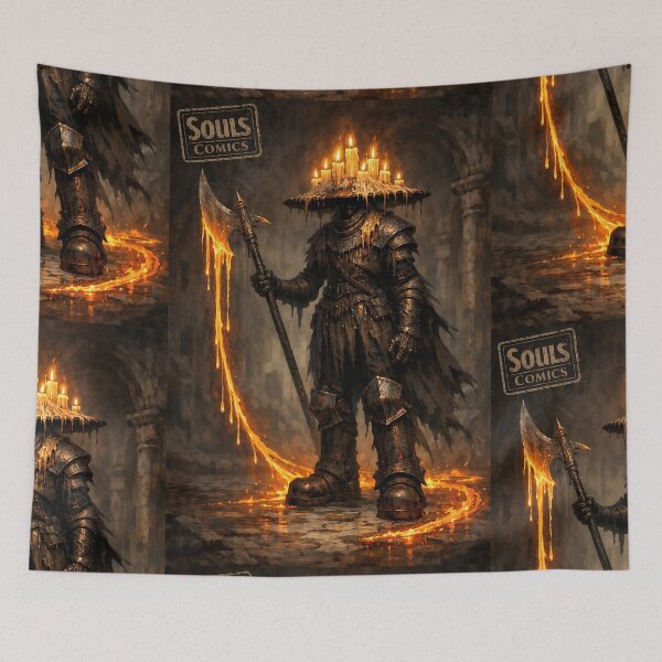 Item preview, Warden of the Wax-Light - Soulsborne Character designed and sold by bapupa.