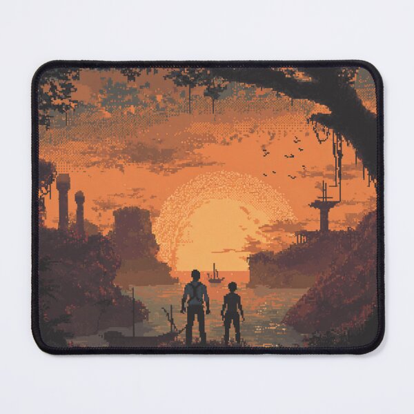 Item preview, Pixel Lost Relics – Retro Adventure Explorer Artwork designed and sold by Pixel8Prints.