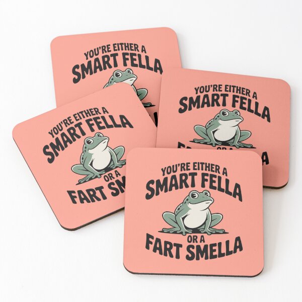 Item preview, YOU'RE EITHER A SMART FELLA OR A FART SMELLA designed and sold by 123ks.