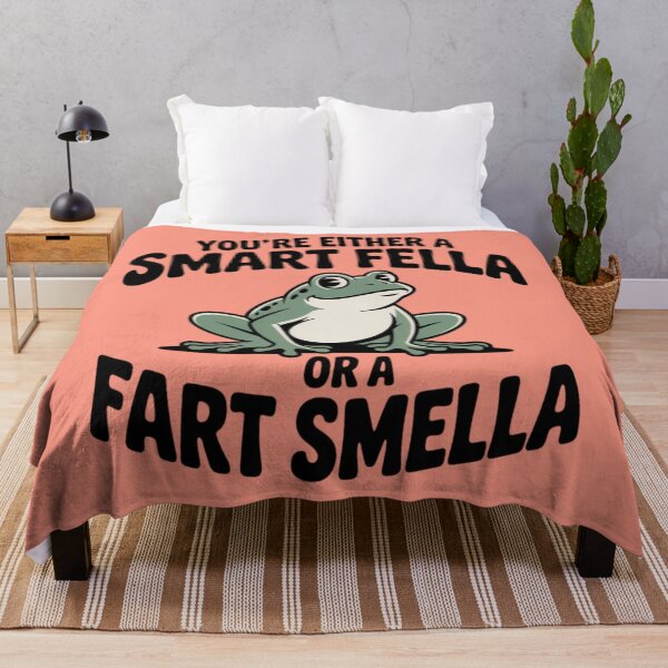 Item preview, YOU'RE EITHER A SMART FELLA OR A FART SMELLA designed and sold by 123ks.