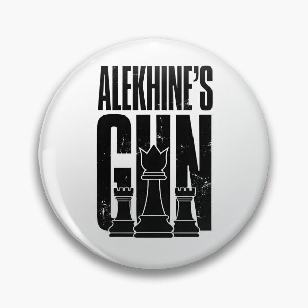 Item preview, Alekhine's Chess Gun – Dark Chess Art designed and sold by TshirtsOnline-.