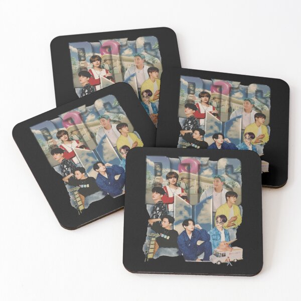 Item preview, Kpop OT7 Summer Concept Retro Group Aesthetic Fan Art Classic T-Shirt designed and sold by STAATI.