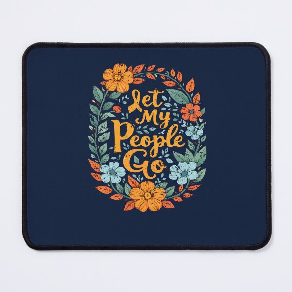Item preview, Let My People Go Floral designed and sold by Thank-HaShem.