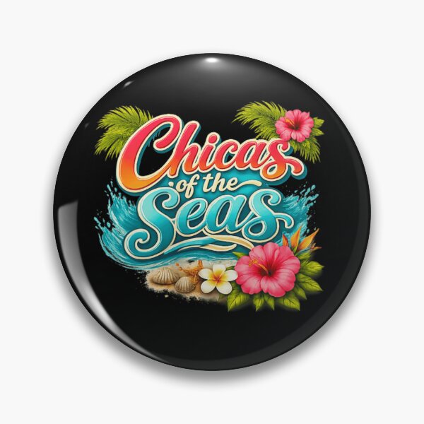 Item preview, Chicas Of The Seas Tropical Beach Hibiscus Floral Ocean Vacation Summer Vibe designed and sold by Serene woods.