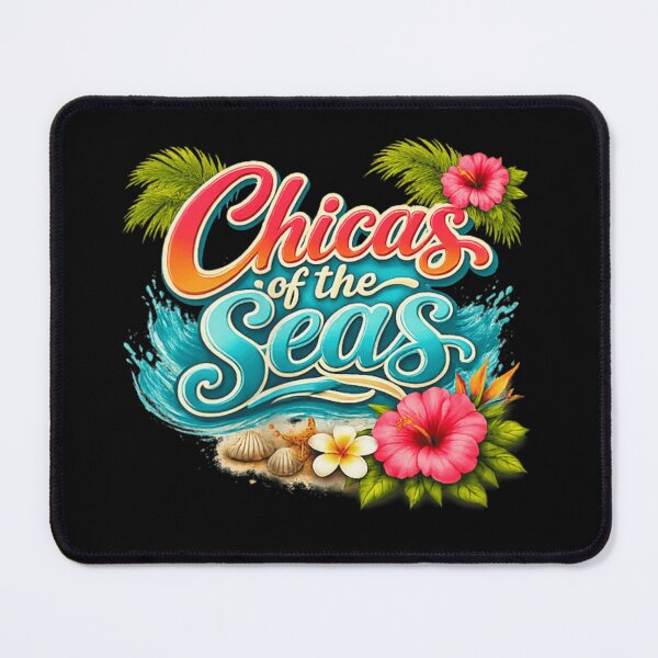Item preview, Chicas Of The Seas Tropical Beach Hibiscus Floral Ocean Vacation Summer Vibe designed and sold by Serene woods.