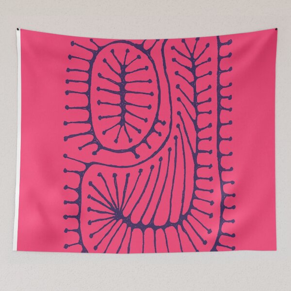 Item preview, LABYRINTH HOT PINK designed and sold by KolbStudios.