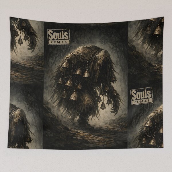 Item preview, The Bell-Draped Giant - Soulslike designed and sold by bapupa.
