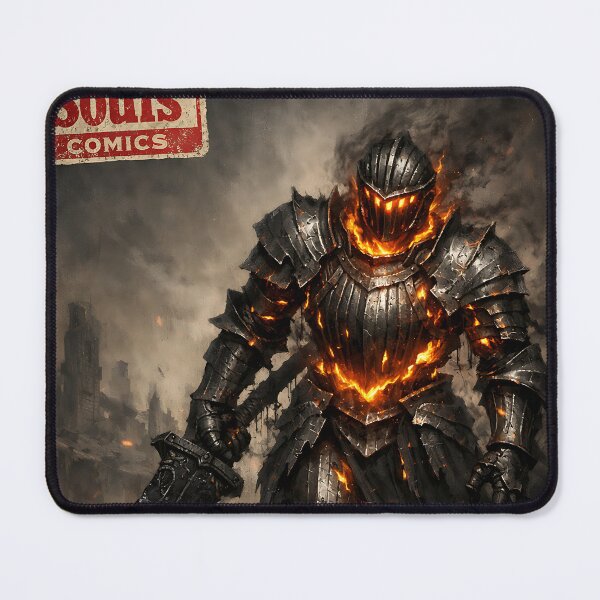 Item preview, The Cinder-Bound Knight - Soulslike designed and sold by bapupa.