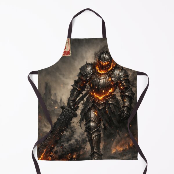 Item preview, The Cinder-Bound Knight - Soulslike designed and sold by bapupa.
