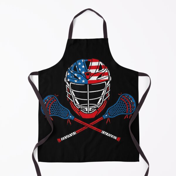 Item preview, USA Lacrosse Helmet American Flag Patriotic Sports Team Athlete Game Day Art designed and sold by Serene woods.