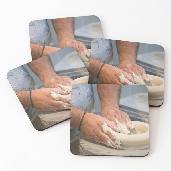 Item preview, Hands Sculpting a Clay Pot Greece designed and sold by PhotoArt by Joan Carroll.