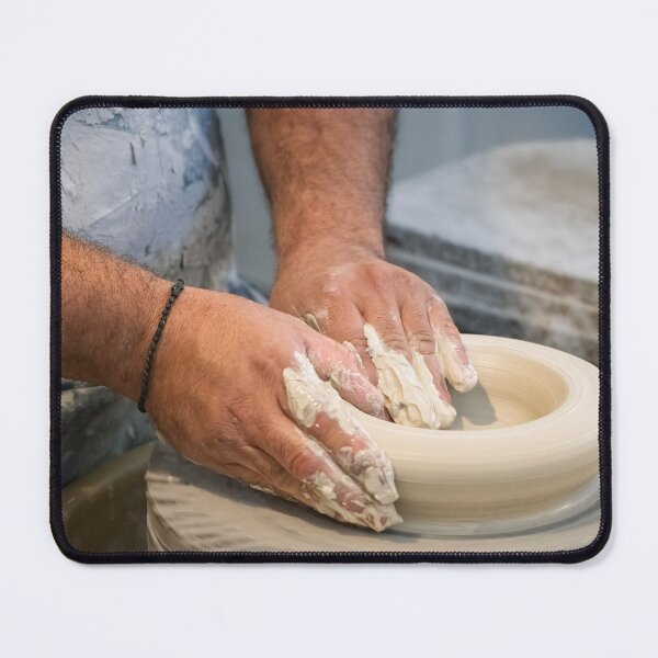 Item preview, Hands Sculpting a Clay Pot Greece designed and sold by PhotoArt by Joan Carroll.