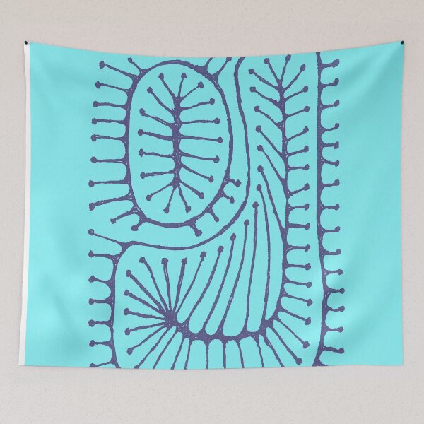 Item preview, LABYRINTH TEAL designed and sold by KolbStudios.