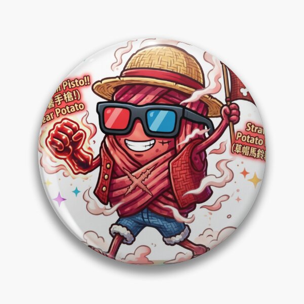 Item preview, Luffy potato gear 2 designed and sold by zackch05.