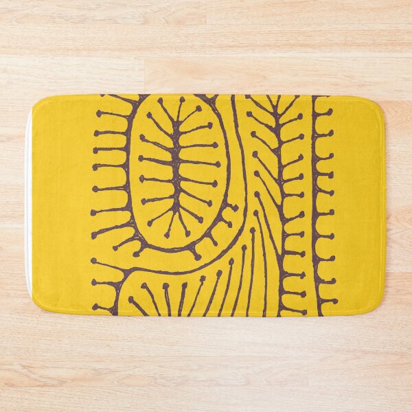 Item preview, LABYRINTH YELLOW AND BLACK designed and sold by KolbStudios.