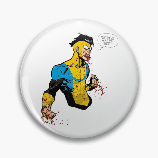 Item preview, Invincible Bloody Scene Design, Mark Grayson Brutal Moment, Dark Superhero Comic Art, Invincible Series T-Shirt & Merch designed and sold by Polarisofficial.