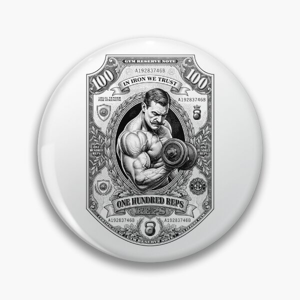 Item preview, Funny Gym Vintage Bodybuilder Banknote Money Bodybuilding designed and sold by GrandeDuc.