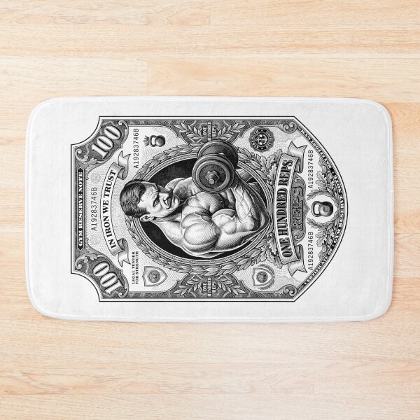 Item preview, Funny Gym Vintage Bodybuilder Banknote Money Bodybuilding designed and sold by GrandeDuc.