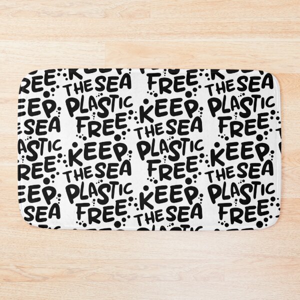 Item preview, Keep the sea plastic-free designed and sold by Wolagno.