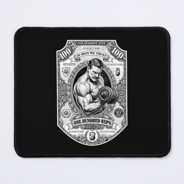 Item preview, Funny Gym Vintage Bodybuilder Banknote Money Bodybuilding designed and sold by GrandeDuc.