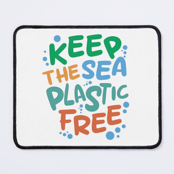 Item preview, Keep the sea plastic-free designed and sold by Wolagno.