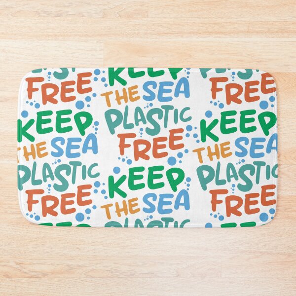 Item preview, Keep the sea plastic-free designed and sold by Wolagno.