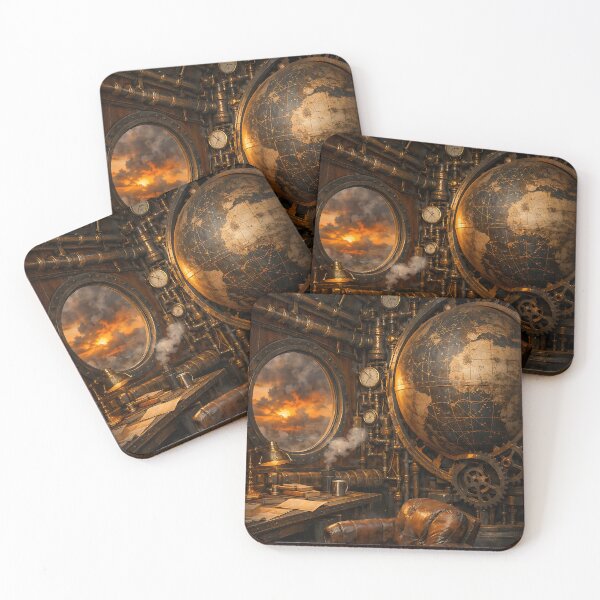 Item preview, The Sky-Captain’s Chartroom - Steampunk Clockwork designed and sold by bapupa.