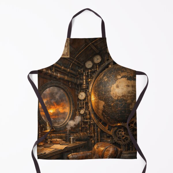 Item preview, The Sky-Captain’s Chartroom - Steampunk Clockwork designed and sold by bapupa.