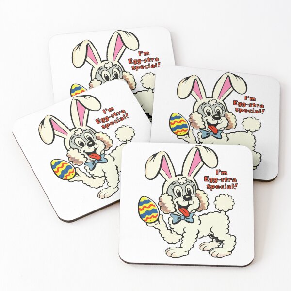 Item preview, Im Eggstra Special Funny Easter Dog Bunny Retro Gift designed and sold by CyfroweMysli.